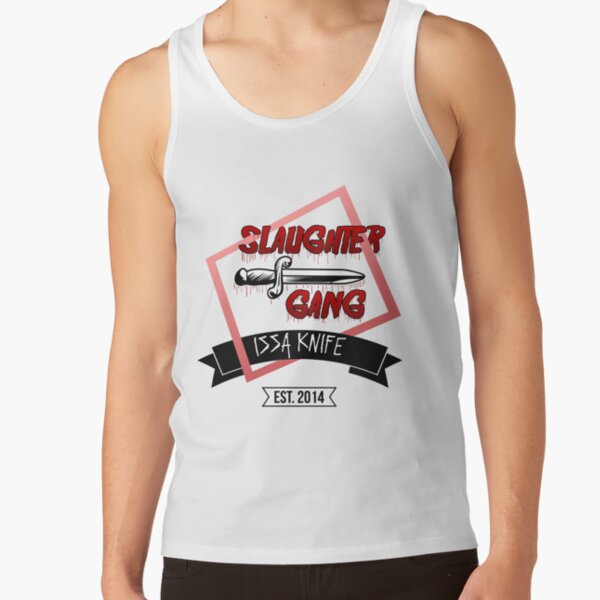 Slaughter Gang - 21 Savage - Issa Knife Tank Top RB1711 product Offical 21savage Merch
