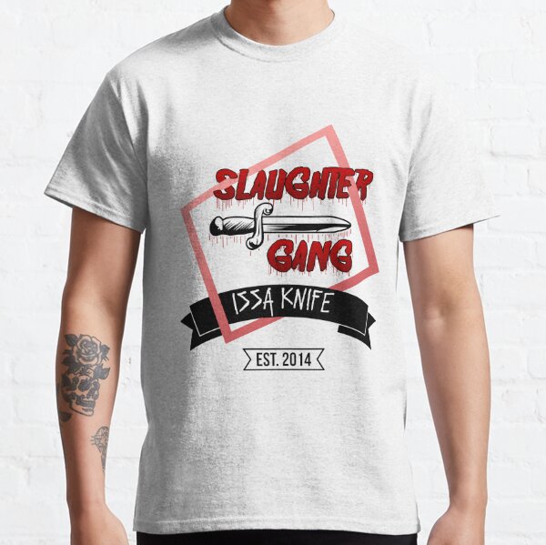 Slaughter Gang - 21 Savage - Issa Knife Classic T-Shirt RB1711 product Offical 21savage Merch