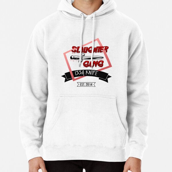 Slaughter Gang - 21 Savage - Issa Knife   Pullover Hoodie RB1711 product Offical 21savage Merch