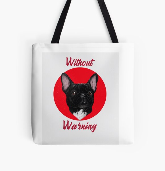 Without Warning Dog Design | 21 Savage | songs | Rap All Over Print Tote Bag RB1711 product Offical 21savage Merch
