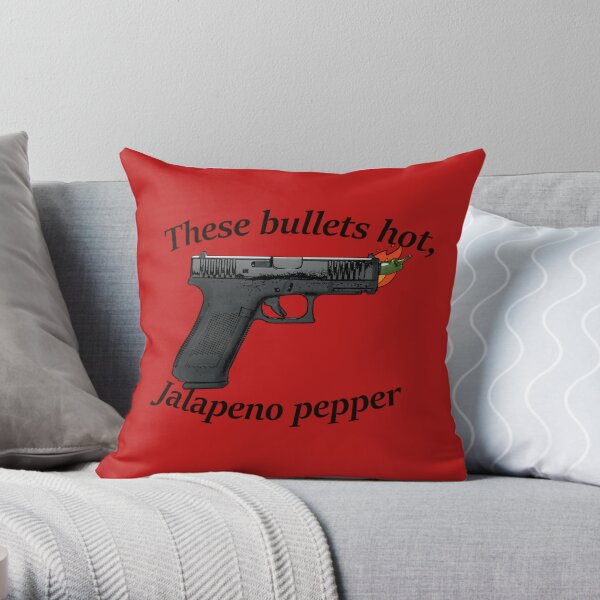 These Bullets Hot - 21 Savage  Throw Pillow RB1711 product Offical 21savage Merch
