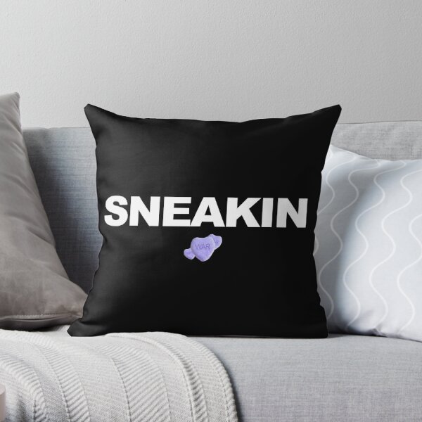 Drake and 21 Savage Inspired "Sneakin" Throw Pillow RB1711 product Offical 21savage Merch