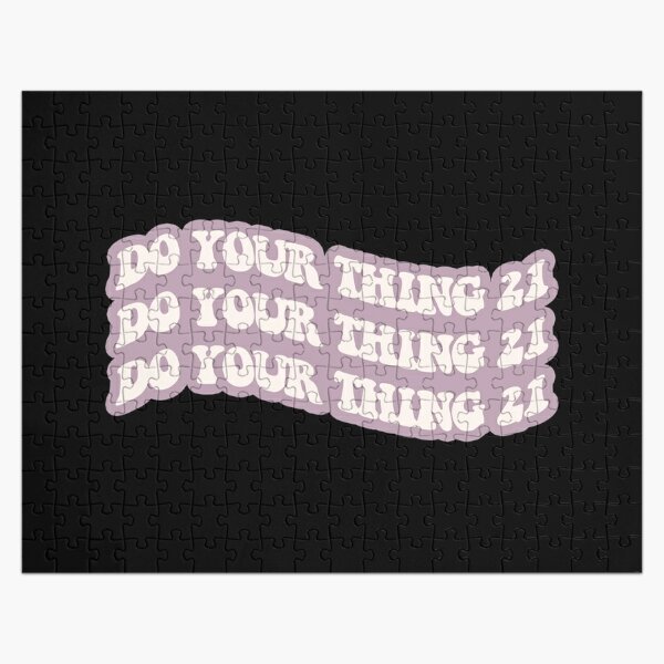 Do Your Thing 21 (drake 21 savage) purple Jigsaw Puzzle RB1711 product Offical 21savage Merch