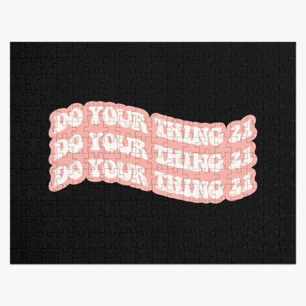 Do Your Thing 21 (drake 21 savage) pink Jigsaw Puzzle RB1711 product Offical 21savage Merch