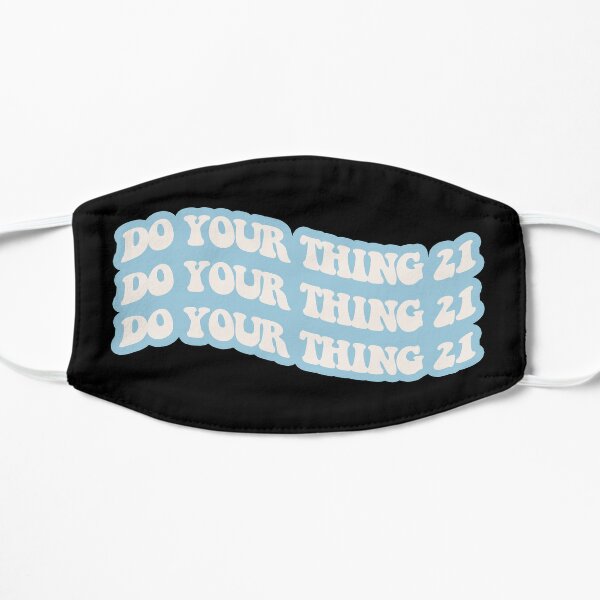 Do Your Thing 21 (drake 21 savage) blue Flat Mask RB1711 product Offical 21savage Merch